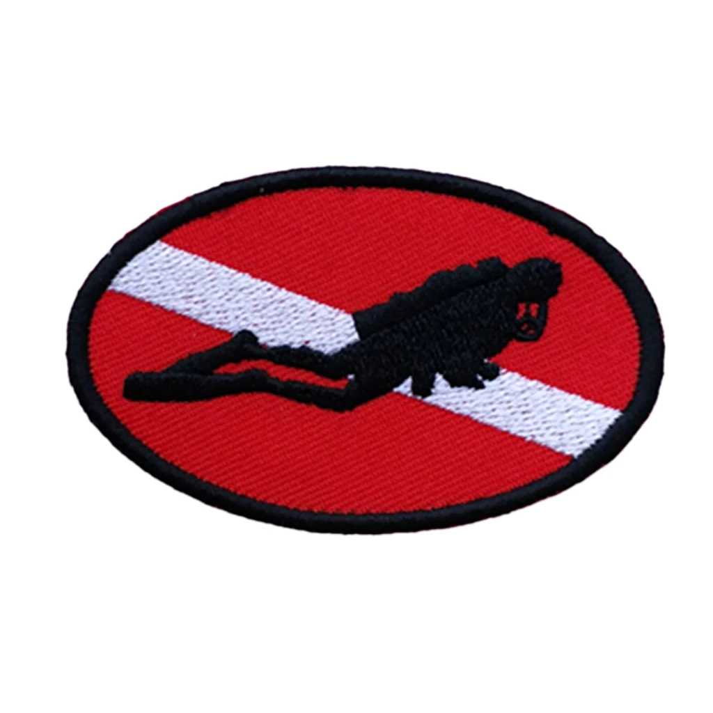 

Scuba Diving Flag Patch /Embroidery Patches /Embroidered , decorative for