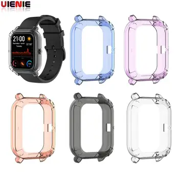 

For Xiaomi Huami Amazfit GTS Silicone Shockproof Protective Case Cover Soft TPU Protector Skin Shell Frame Amazfit GTS #1026