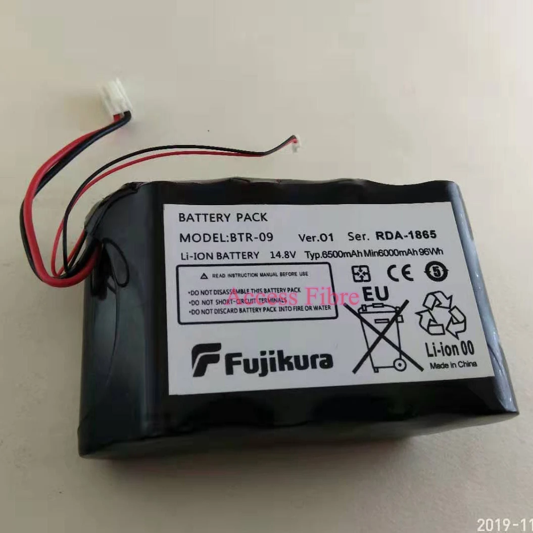 Original BTR-09 battery core FSM-80S 80R 70S 70R 80S+ 70S+ FTTH Fiber Fusion Splicer machine supply power charger pack | Мобильные