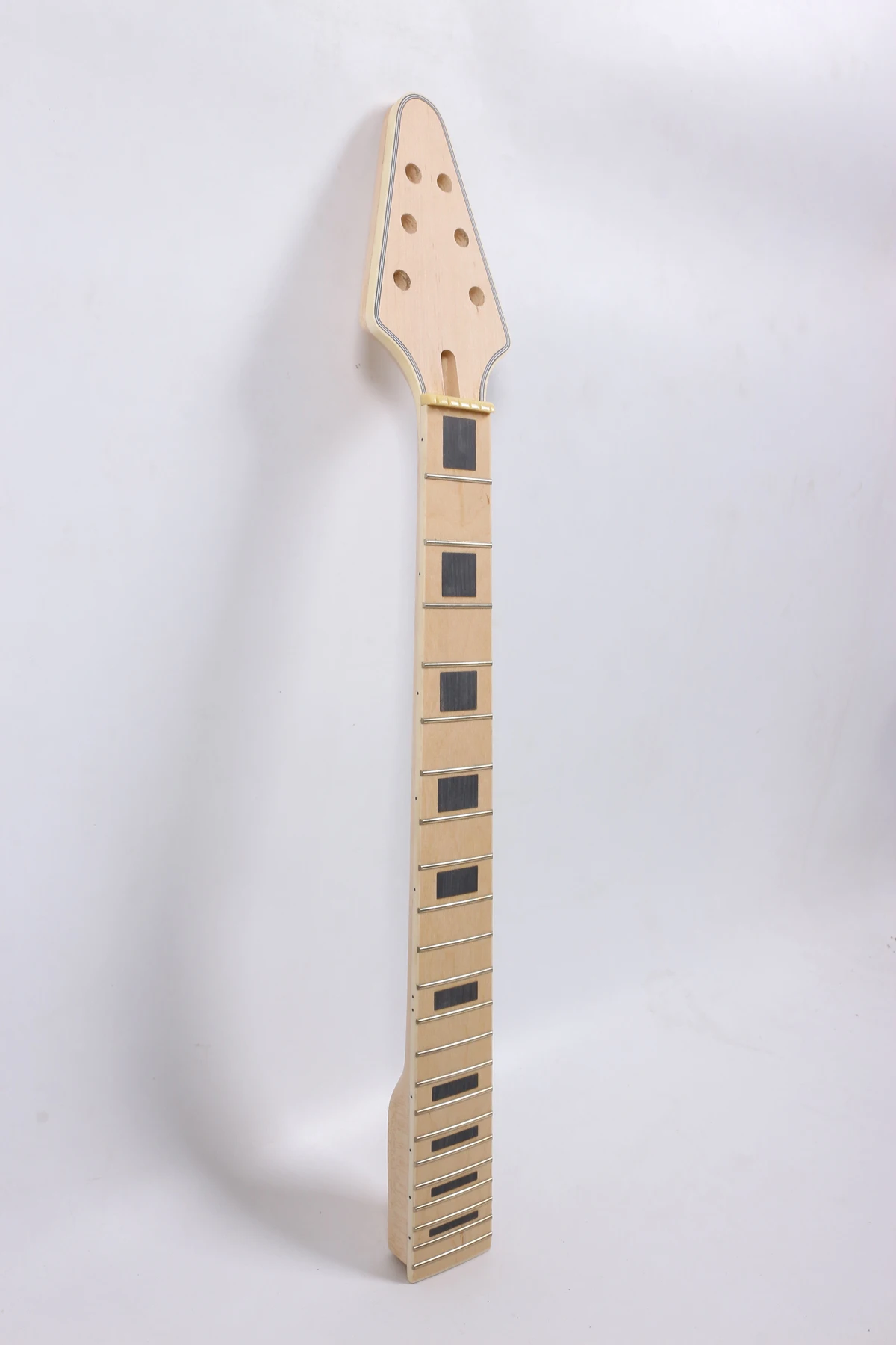 Cuello de guitarra el ctrica diapas n de madera maciza de Arce 22 