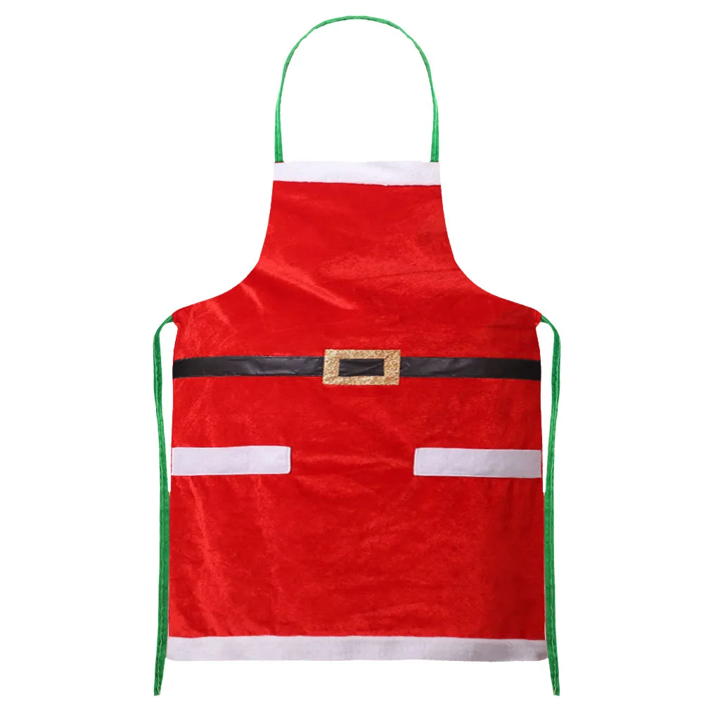 Christmas Kitchen Aprons for Woman Xmas Decoration for Adults Women Men Dinner Party Cooking Apron Baking Accessories