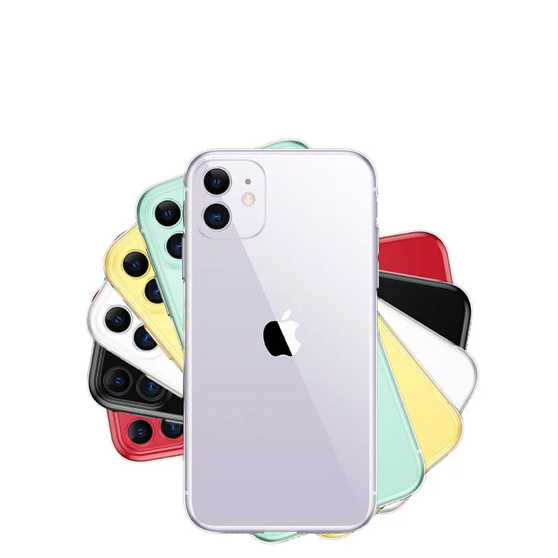 

Luxury Anti-knock Silicone Phone Case For iPhone 11 Pro Max X XS XS MAX XR 6 6S 7 8 Plus Ultra thin Clear Transparent Soft Cover