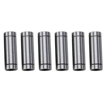 

Linear Motion Bearing Long Linear Motion Ball Bearings for 8mm Rod 3D Printer CNC Parts(Set of 6Pcs LM8LUU)
