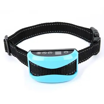 

Dog Anti Bark Collar Pet Dog Bark Stop Collar No Bark Waterproof Rechargeable Sound Shock Vibration Dog Pet Training Collar