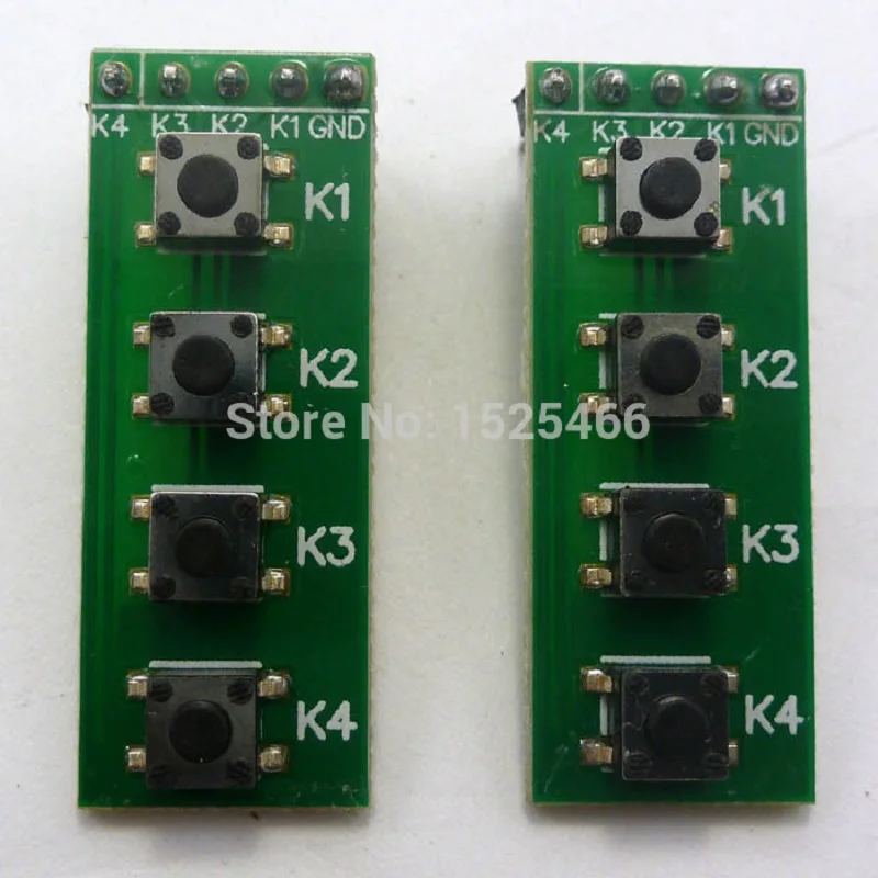 2 шт. 4 кнопочный микроконтроллер для Arduino UNO MEGA2560 DUE button raspberry pi banana макетная плата