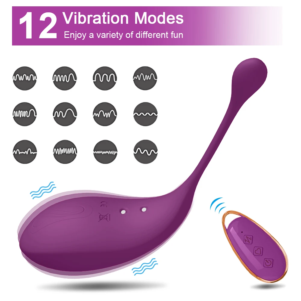 Wireless Vibrator Remote Control G Spot Simulator Vaginal ball Vibrating Love Egg Female Masturbator Sex Toy