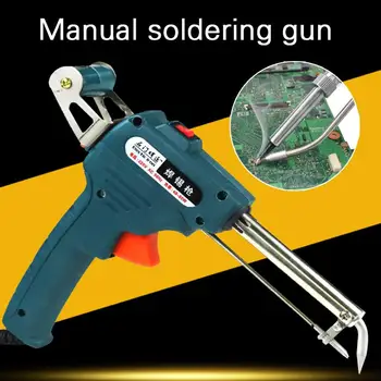 

Adjustable 60W Soldering Tool Electric Iron Electrical Tools High Temperature Handheld Durable 50HZ Green Soldering Iron