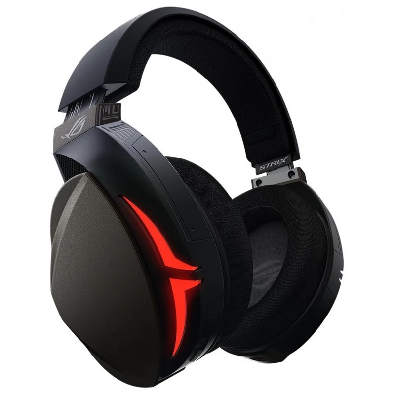 Гарнитура ASUS ROG Strix Fusion 300, проводная, звук 7.1, 20-20000 Гц, 32 Ом, 50-10000 Гц,-39 дБ, USB/mini jack 3.5мм, черный
