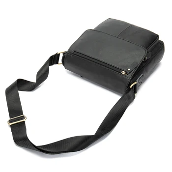 

Factory direct sale European American fold Leather Men's single shoulder bag men's messenger bag head layer cowhide leisure f