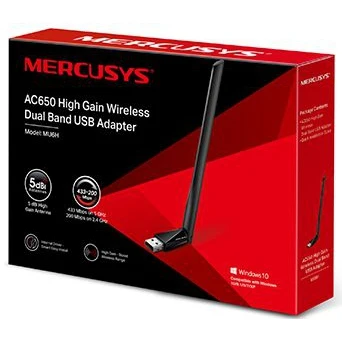 WiFi network adapter mercusys mu6h USB 2.0 ► Photo 3/3