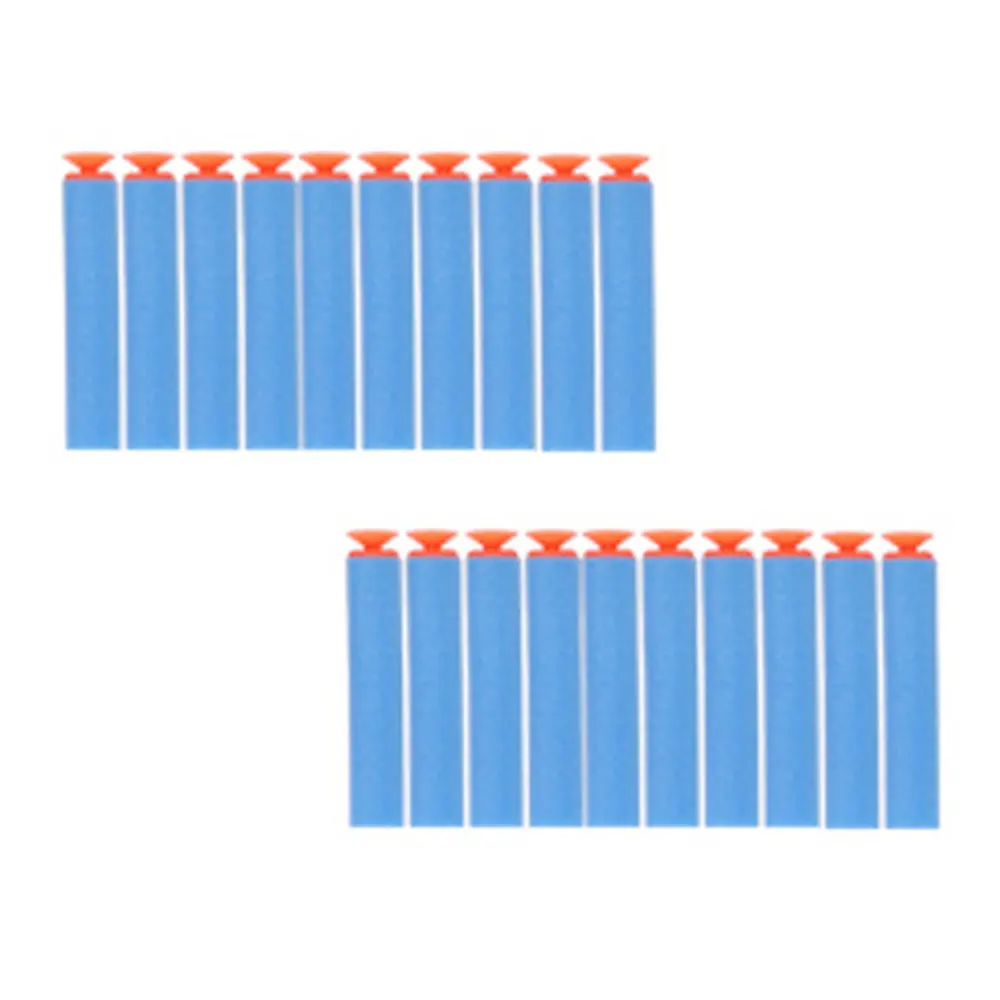 

Refill Darts Bullets for Nerf Universal Suction Soft Head 7cm Children Toy Gun Blue Soft Bullet Foam Guns Accessories