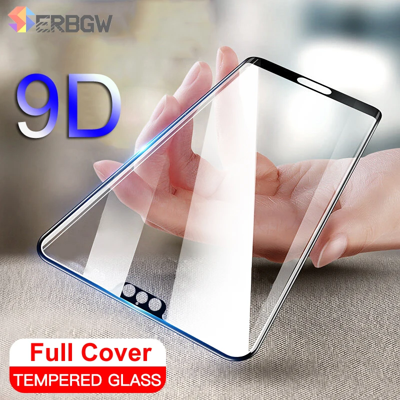 

9D Full Cover Tempered Glass For Huawei P20 Pro P10 Lite Plus Screen Protector Film P9 Lite Plus P Smart Z 2019 Protective Glass