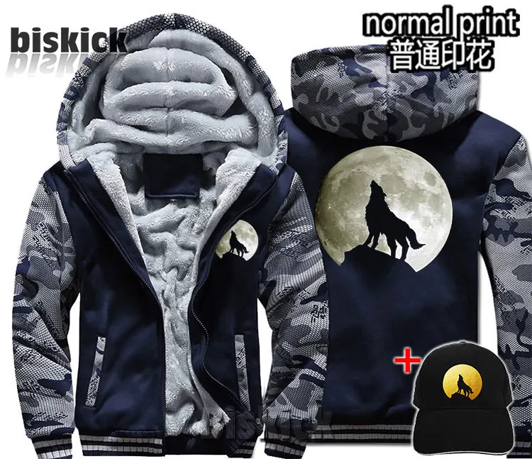 Wolf Veste loup regard одежда для мужчин wo men wolf dream плотное пальто куртка зимняя теплая Толстовка Топ толстовки