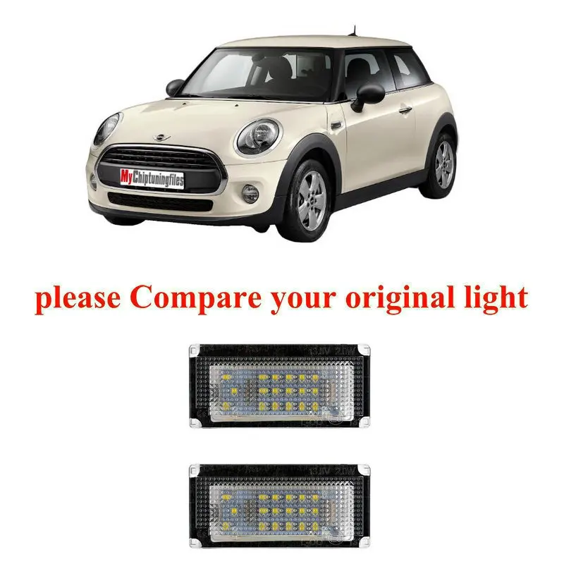 

Car Accessories Special Car License Plate Lamp For MINI cooper r50 r52 r53 car products canbus error free