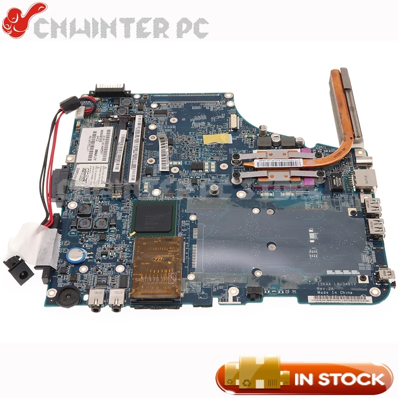 NOKOTION K000055770 K000055760 For Toshiba Satellite A200 A205 Laptop Motherboard ISKAA LA-3481P intel 965GM DDR2 | Компьютеры и офис