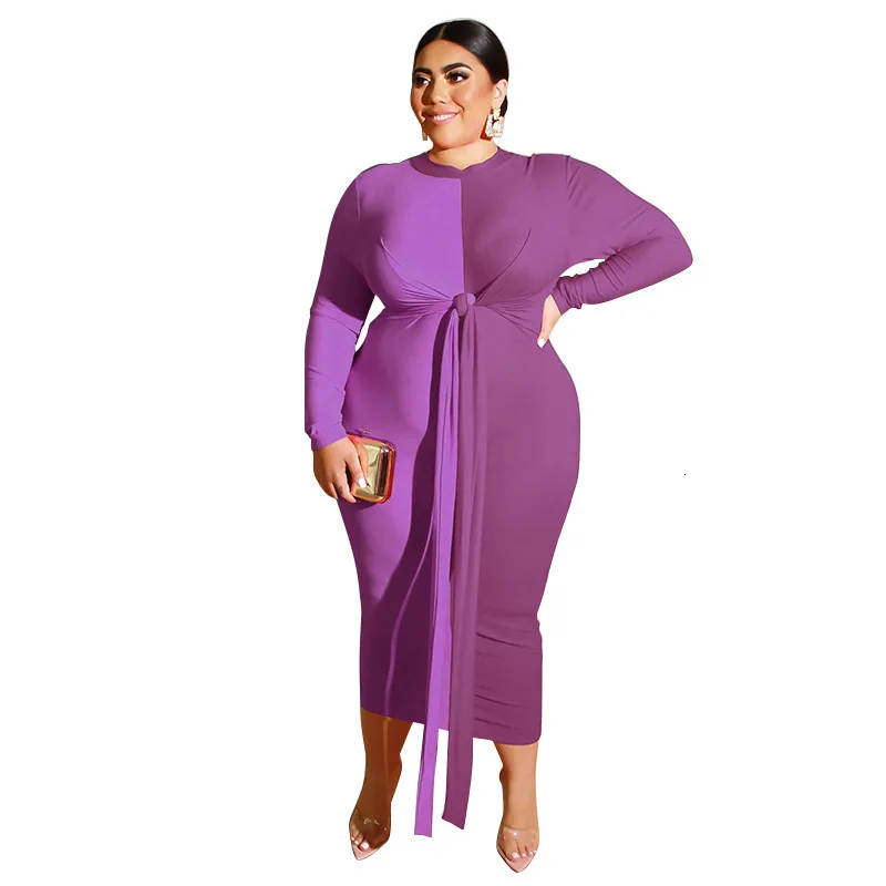 Платье размера плюс 4xl 5xl, сексуальное облегающее платье для женщин, осенне-зимнее винтажное рождественское платье средней длины, женское платье-карандаш большого размера s Vestidos