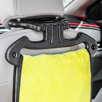 

Car Seat Back Armrest Multifunctional Vehicle Safety Hanger Suitable For Vehicles With Seat Headrest Steel Tube Diameter 10-14MM