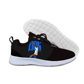 

2019 New Fashion Zion Williamson Men Breathable Funny 3D Print Hip Hop Casual Lightweight Sneakers