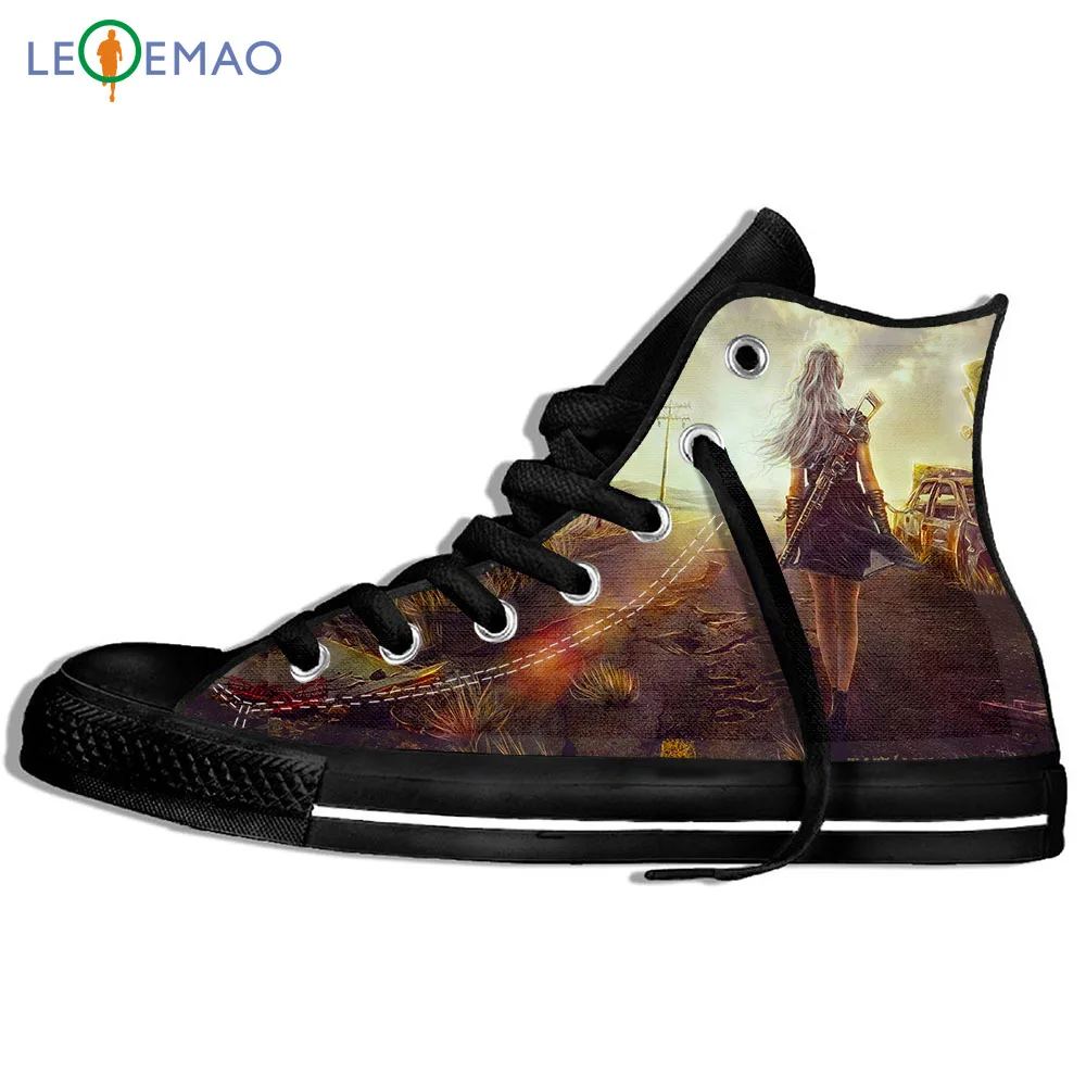 

Custom Athletic Running Canvas Shoes For Man Hot Fallout 4for Men/high Quality Harajuku Fallout 4 Canvas Light Weight Sneakers