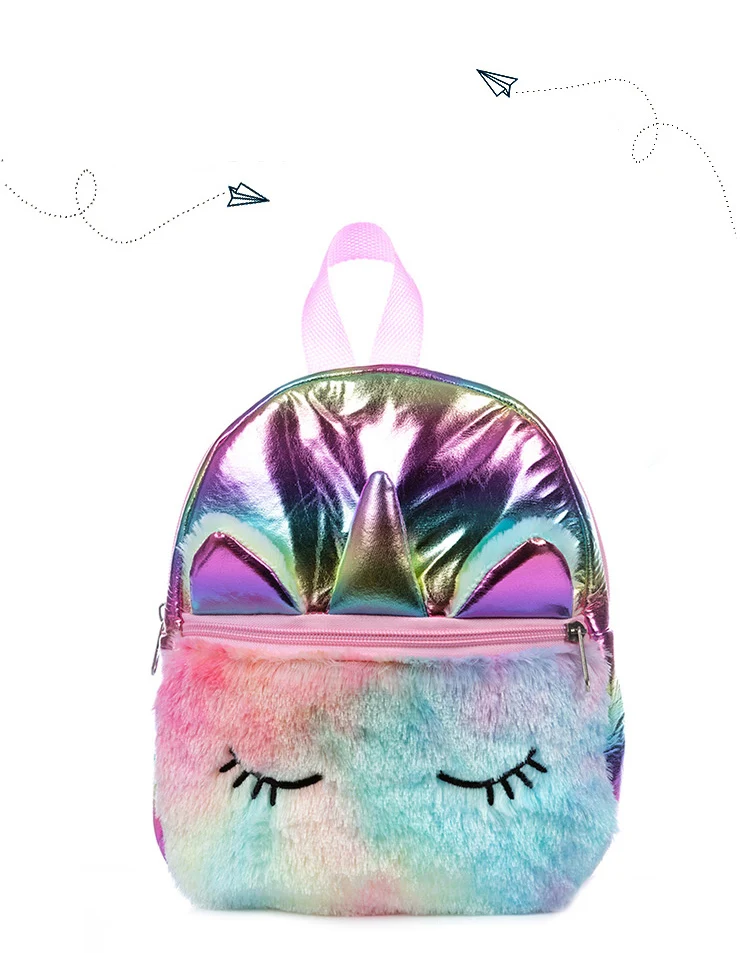 Reversible Sequin School Backpack Lightweight Little Kid Book Bag for Preschool Kindergarten Elementary