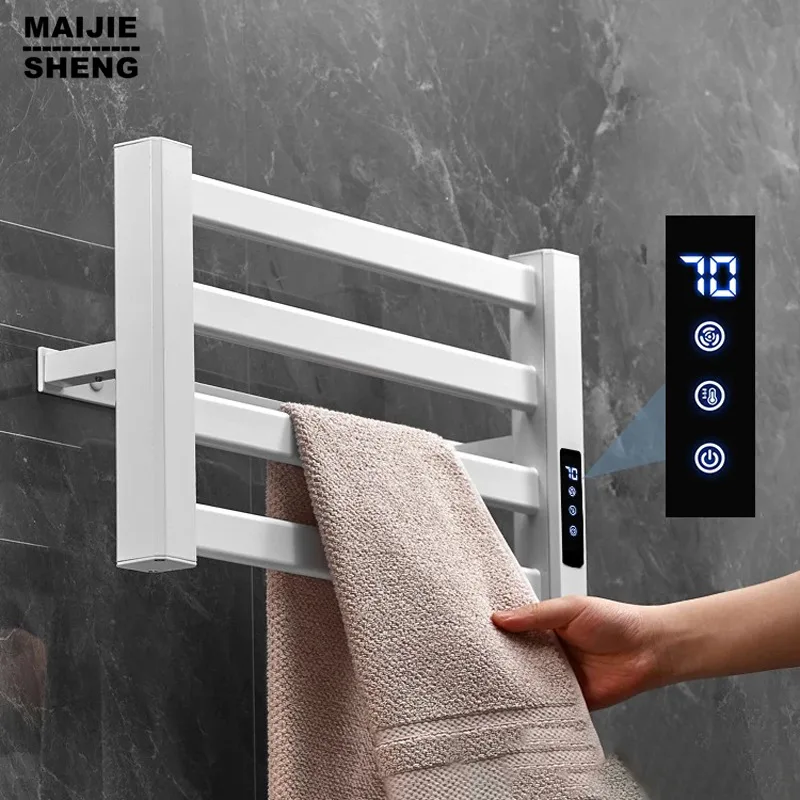 PROD 1005002563855509 Electric Towel Rack Thermostatic Towel Drying
Rack Intelligent Bathroom Heating Towel Rack Toilet Towel Shelf
Household