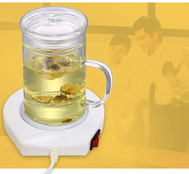 USB настольная подставка-нагреватель для кружки детская бутылка кофе чай чашка нагреватель 110 В Электрическая чашка с питанием подогреватель нагреватель для напитков вставка напитки нагреватель