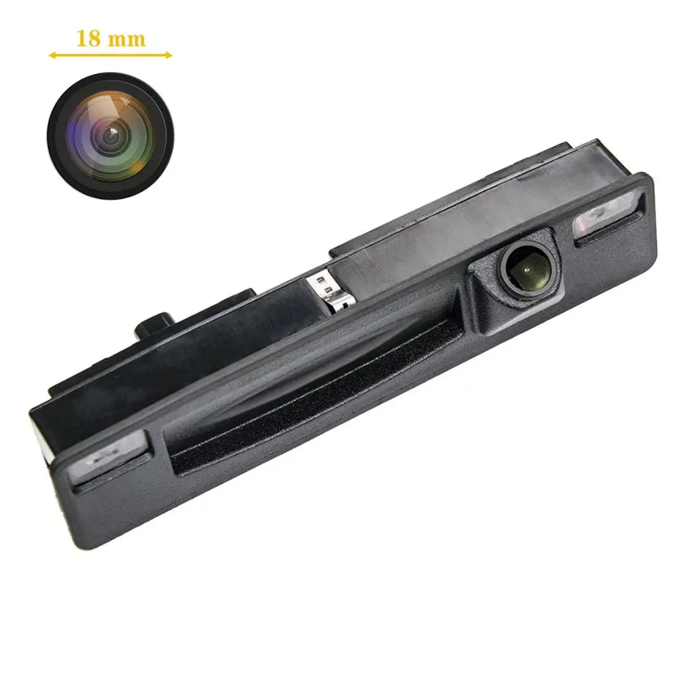 

Misayaee HD Car Rear View Reverse Backup Camera Trurk Handle for Ford Escort Ford Focus 3 Hatchback CTCC Ecoboost 2015-2018