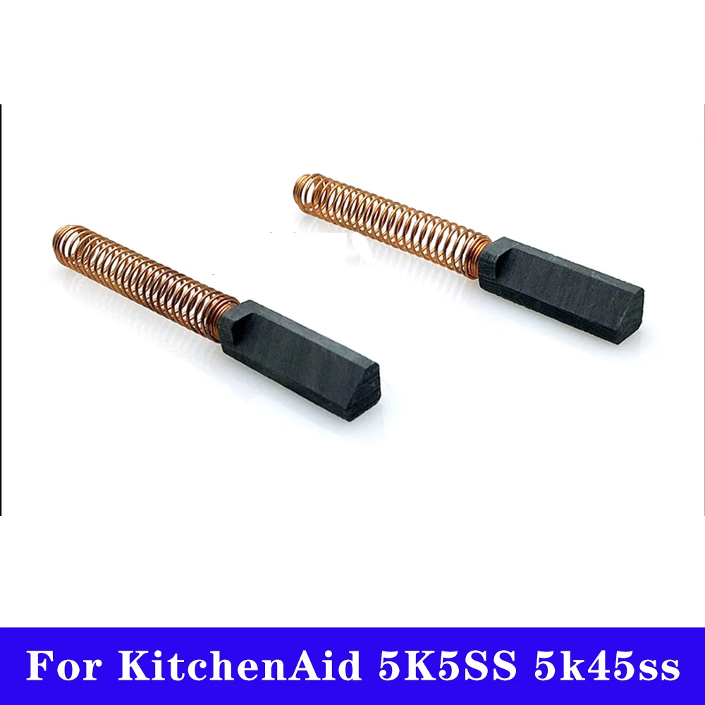 2pcsBlenderMotorCarbonbrushforKitchenAid5K5SS5k45ssK5K45