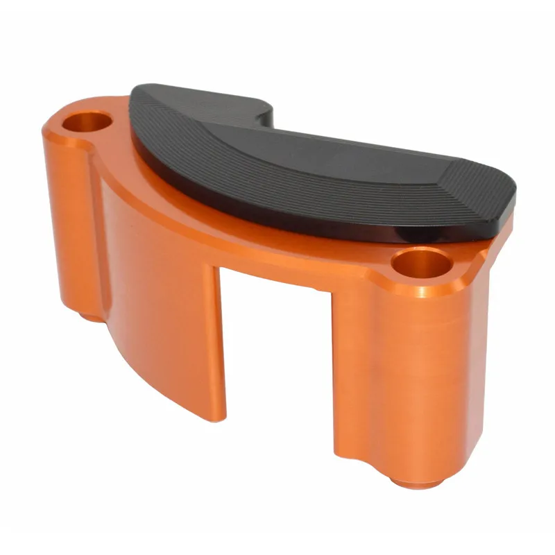 QMSTART Racing Left Engine Cover Stator Guard Crash Pad Slider Protector For KTM Adventure 1050 1090 1190 RC8 R Super Duke 1290 motorcycle engine cover engine cover protector engine guard