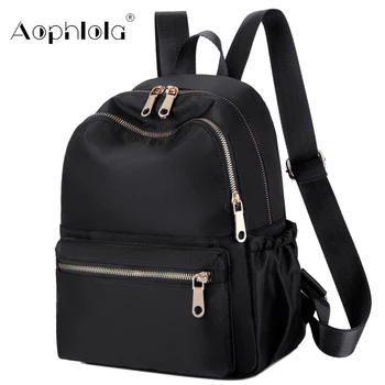 

New School Backpack for Teenage Girl Mochila Feminina Women Backpacks Nylon Waterproof Casual Laptop Bagpack Female Sac A Do
