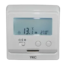 LCD Цифровой Термостат 110 V/220 VAC±10% 16A термостат для отопления горячей воды системы и Электрический нагревательный кабель системы