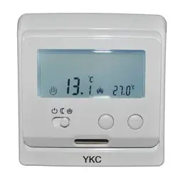 LCD Цифровой Термостат 110 V/220 VAC±10 % 16A термостат для отопления горячей воды системы и Электрический нагревательный кабель системы