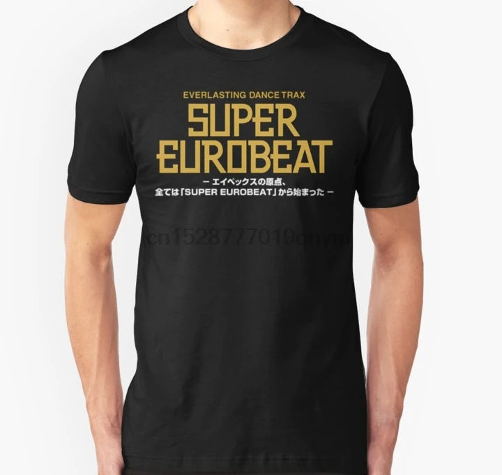 Men tshirt Super Eurobeat Unisex T Shirt Printed T-Shirt tees top |
