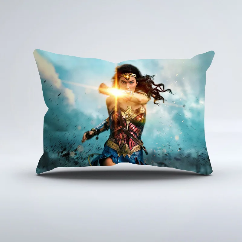Комплект постельного белья queen King size Wonder Woman хлопковый комплект постельного белья с принтом s пододеяльник простыни домашний текстиль наволочки постельное белье
