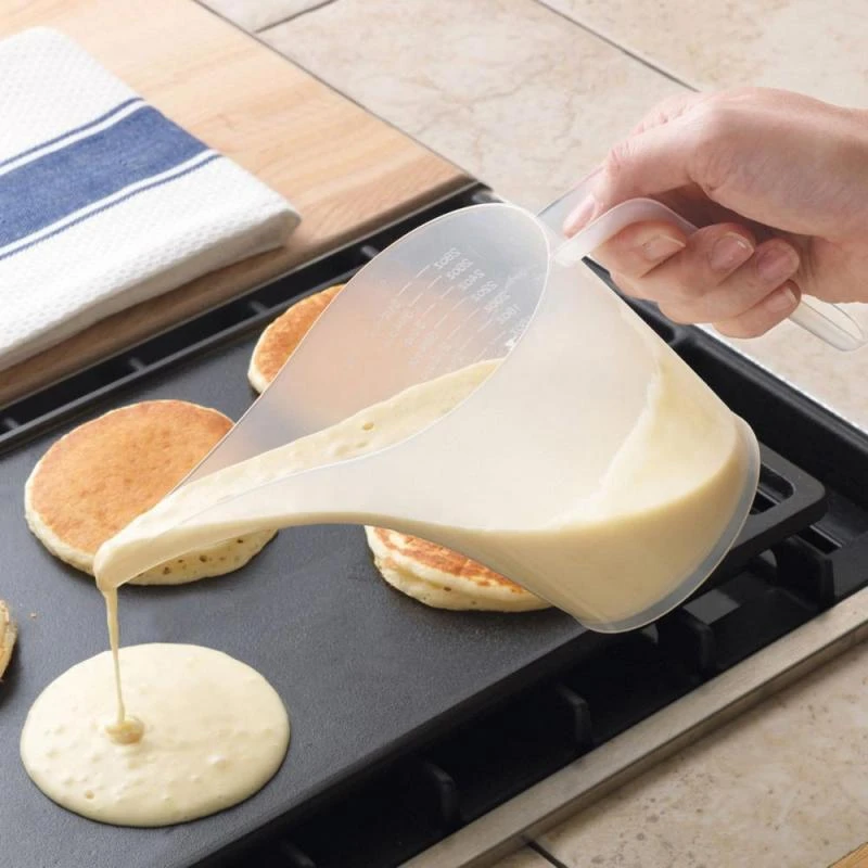 1000 punta, ML de plástico de boca de jarra taza se graduó cocina panadería herramienta básculas de cocina accesorios de cocina por mayor|Tazas y jarras de medición| - AliExpress