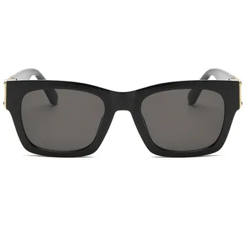 

Brand Designer Sunglasses Men Women Fashion 2020 Luxury Thickened Frame Square Sun Glasses Male Celebrity Style UV400