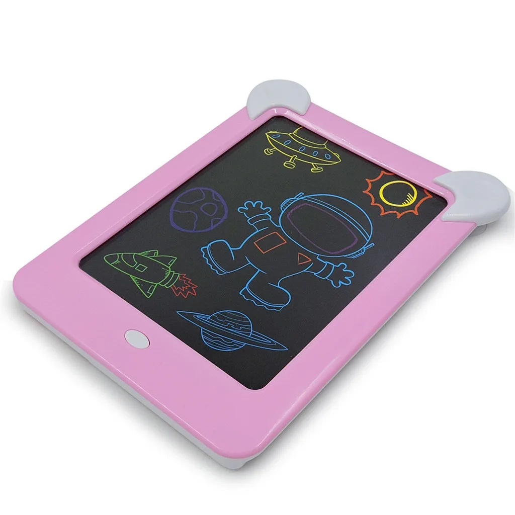 Компьютерная периферийная 3d коврик для рисования игрушки доска для письма со стилусом Красочный светодиодный планшет Детская домашняя посуда#56