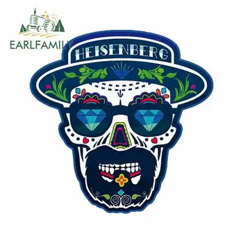 

EARLFAMILY 13cm x 13cm for Breaking Bad Sugar Cartoon Car Stickers Sunscreen Vinyl JDM Waterproof Anime Bumper Truck Graphics