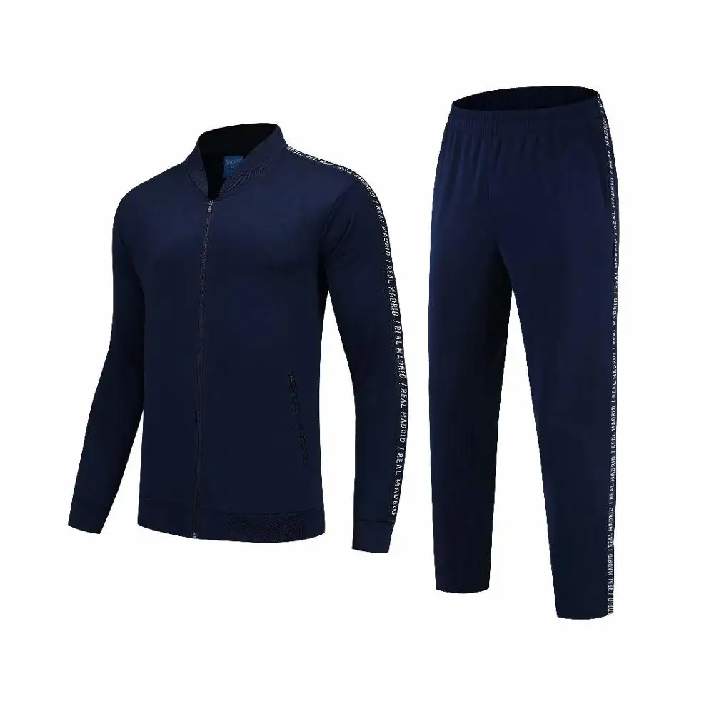 Winter Men Sport Suit Soccer Running Hoodie Jackets Long Sleeve