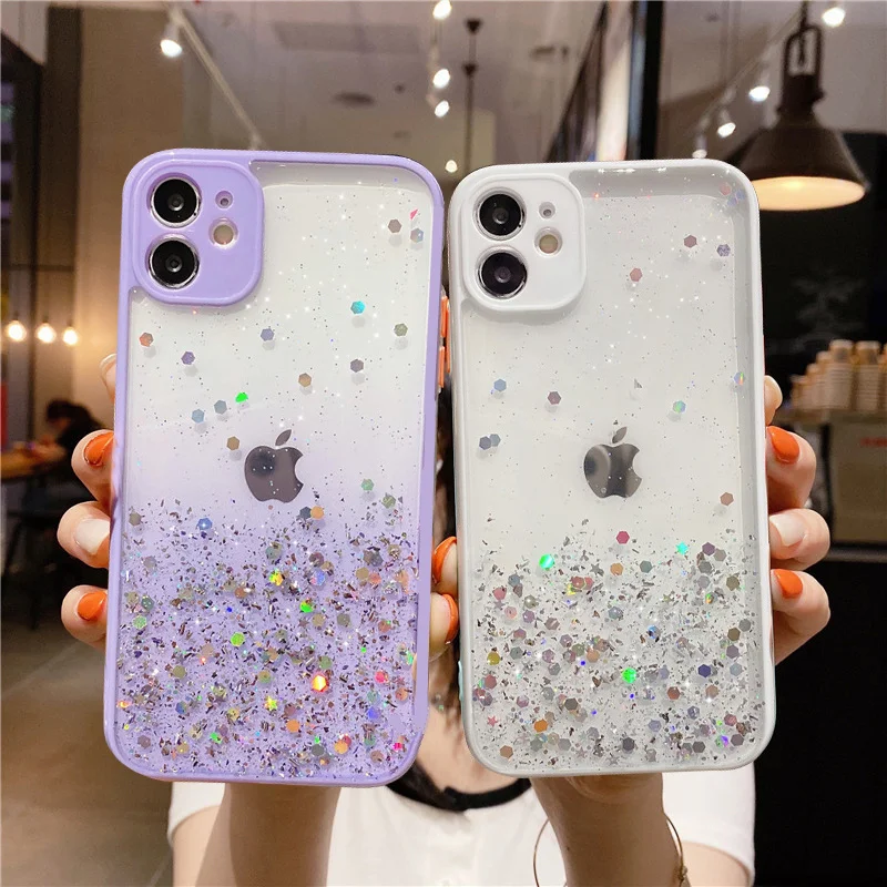 Gradient Bling Glitter Case For Iphone 12 11 Pro Max Mini Cases Iphone Xr X Xs Max 7 8 6 6s Plus Se Epoxy Clear Cover Capa Aliexpress Cellphones Telecommunications Gradient Bling Glitter Case For Iphone 12 11 Pro Max Mini Cases Iphone Xr X Xs Max 7 8 6 6s Plus Se Epoxy Clear Cover Capa Aliexpress Cellphones Telecommunications