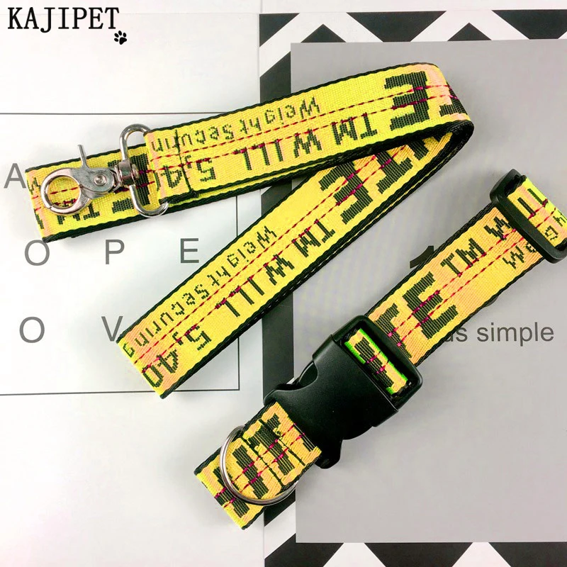 

Fashion Dog Collar And Leash Set Adjustable Nylon Cute Dog Collars For Small Dogs Leash Rope Running Waist Leash For Dogs Pet