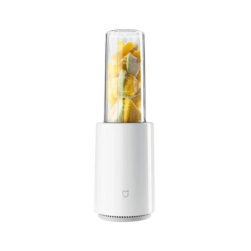Xiaomi MIJIA блендеры для фруктов и овощей портативная электрическая соковыжималка миксер кухонный комбайн - Цвет: White