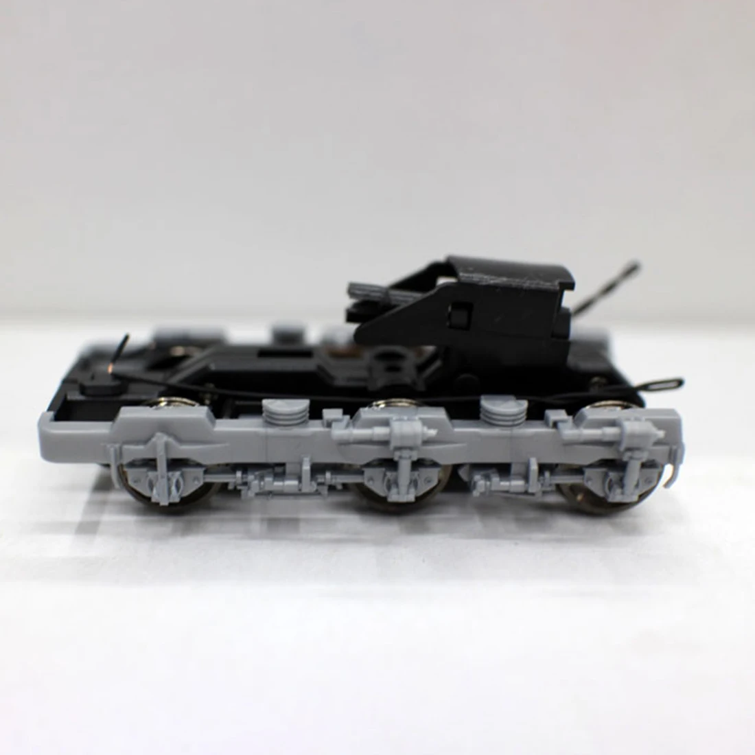 2,8x6,8 см шасси тележки для 1: 87 HO Масштаб Поезд Модель обучающая игрушка подарок для детей ребенок родитель-ребенок интерактивный-серый+ черный