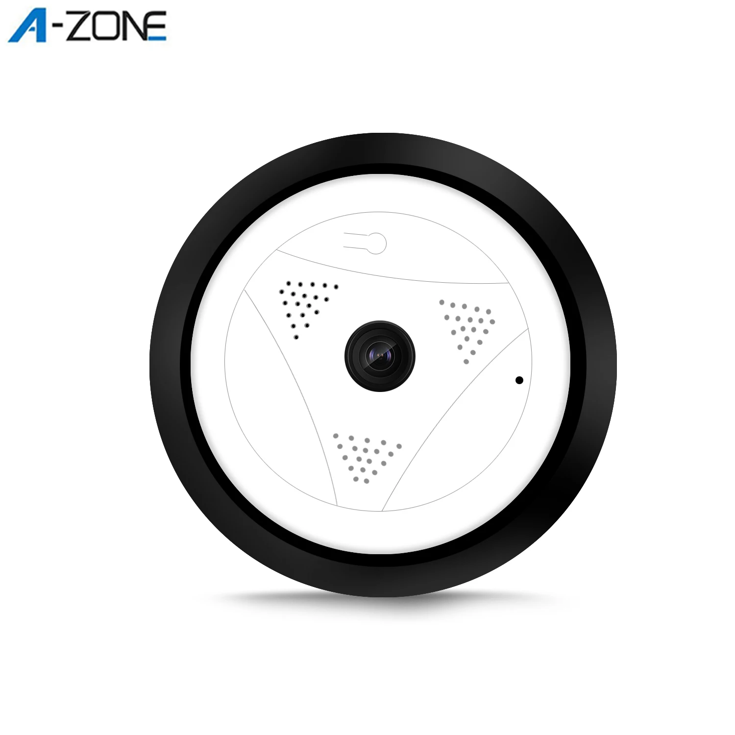  A-ZONE 960P HD 360 Video Camera Wifi Panoramic Onvif P2P Two Ways Audio 1.3MP Wireless IP Fisheye H - 4.00017E+12