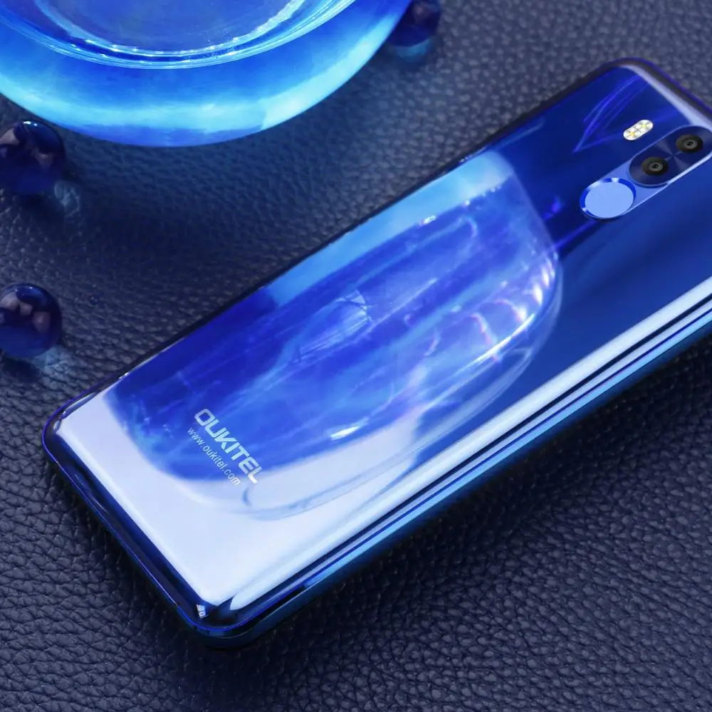 Смартфон Oukitel K6 Face ID, 6300 мАч, 6,0 дюйма, 18:9 FHD+ MTK6763, 6 ГБ ОЗУ, 64 Гб ПЗУ, 5 В/3 А, быстрая зарядка, 4 камеры, мобильный телефон