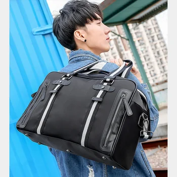 

Casual Men's 2020Handbag Large Capacity Conventional Handbag Canvas Shoulder Messenger Bag Luxury Computer Bag Briefcase Men Bag
