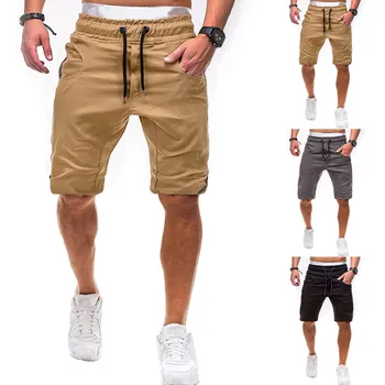 

New Shorts Men Hot Sale Casual Beach Shorts Men's Sport Camouflage Bandage Casual Loose Sweatpants Drawstring Shorts Size 5XL