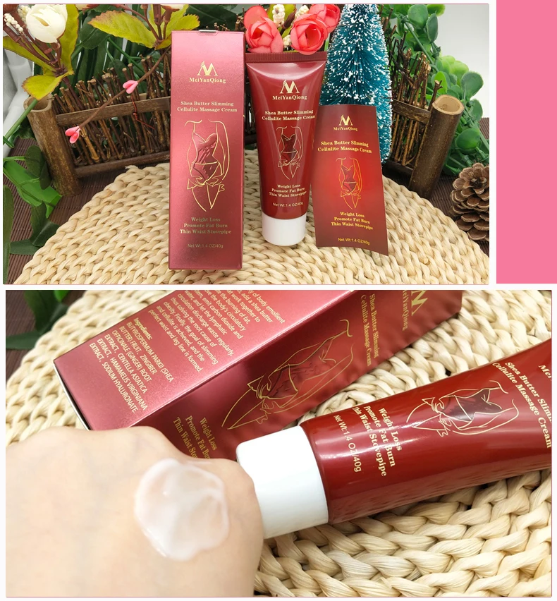 meiyanqiong Slimming Cellulite Massage Cream Health Body Slimming Promote Fat Burn Thin Waist Stovepipe Body Care Cream