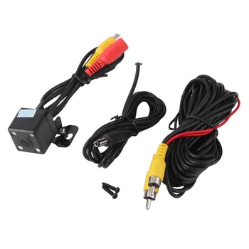 

New Dropping Shipping Reversing Backup Car DVD Rear View Camera 4 Led Night Vision 150 Degree View