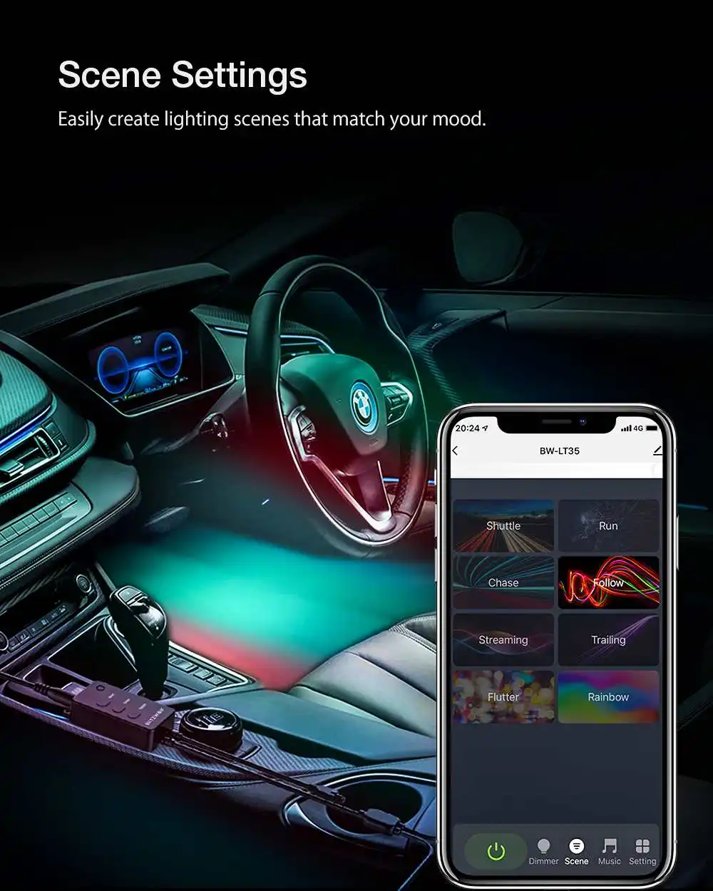 BlitzWolf BW LT11 Smart RGBW LED Strip description image 5
